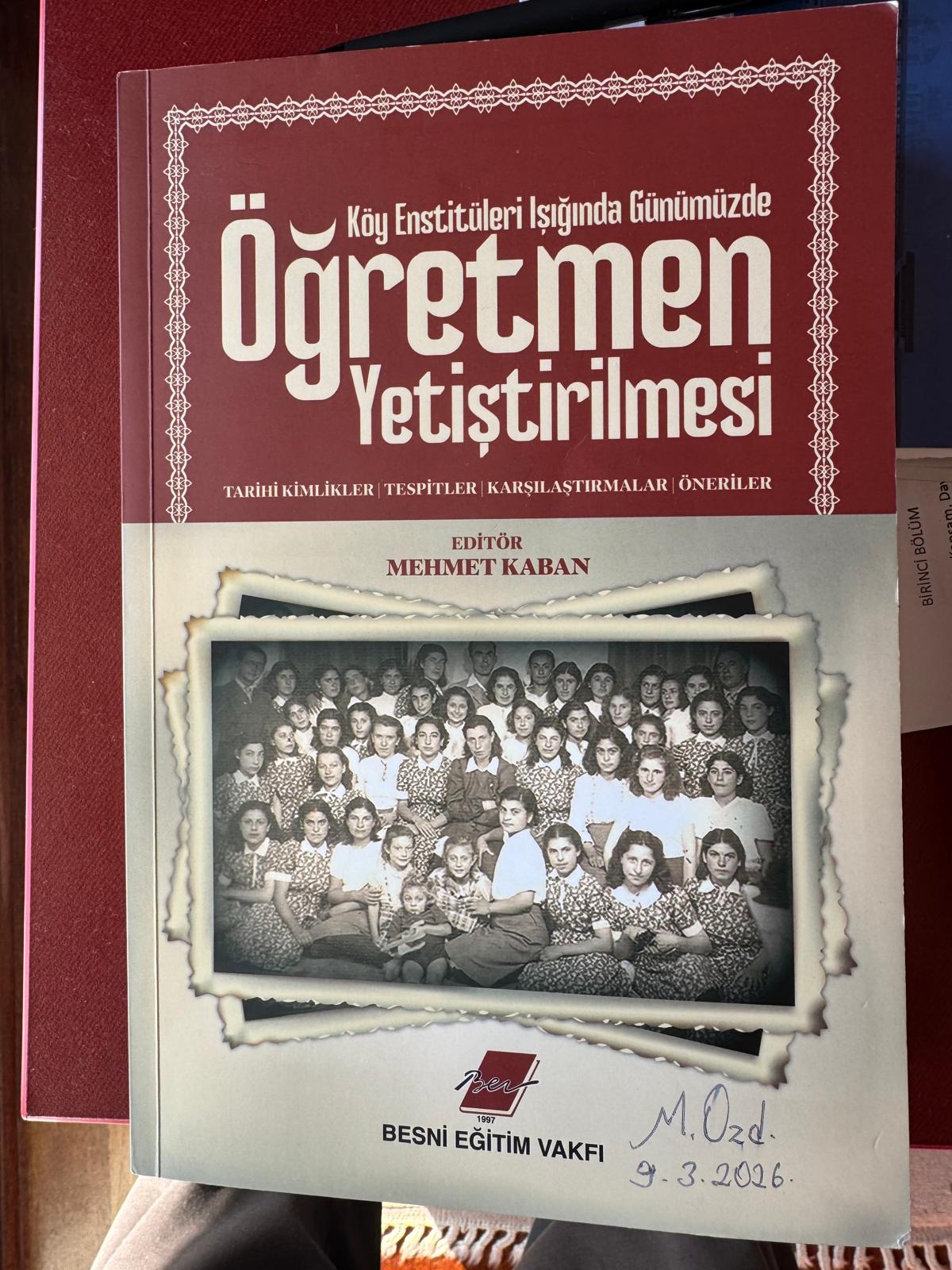 Mehmet Kaban - Köy Enstitüleri Işığında Öğretmen Yetiştirilmesi